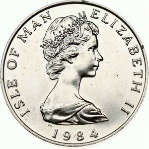 Isle of Man 1 Nobel 1984 Platin