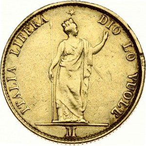 Lombardy 20 Lire 1848 M