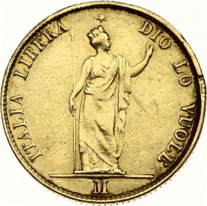 Lombardy 20 Lire 1848 M