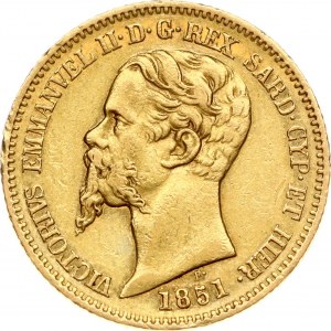 Sardegna 20 Lire 1851 P
