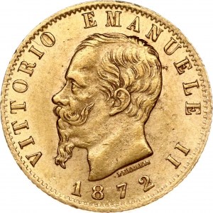 Taliansko 20 lír 1872 M BN