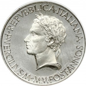 Italien 500 Lire 1981 R Tod des Virgil