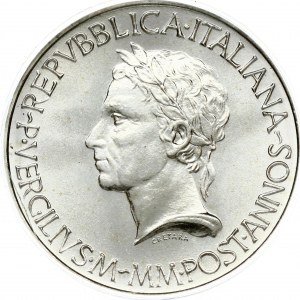 Italy 500 Lire 1981 R Death of Virgil