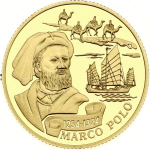 Kazachstán 100 tenge 2004 Marco Polo