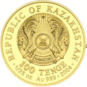 Kazachstán 100 tenge 2004 Marco Polo
