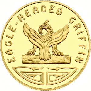 Kazachstan 100 Tenge 2006 Gryf z głową orła