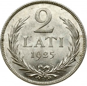 Lettonie 2 Lati 1925