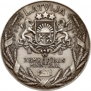 Lettonia Medaglia Ministero dell'Agricoltura ND (1925)