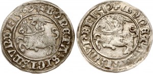 Lituanie Polgrosz 1509 & 1510 Vilnius Lot de 2 pièces