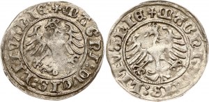 Lithuania Polgrosz 1509 & 1510 Vilnius Lot of 2 coins