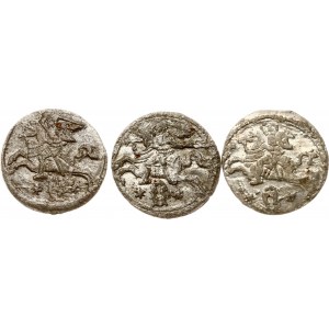 Lithuania Dwudenar 1620 Vilnius Lot of 3 coins