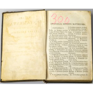 Lituania Nuovo Testamento 1866 Berlino
