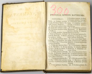 Litauen Neues Testament 1866 Berlin