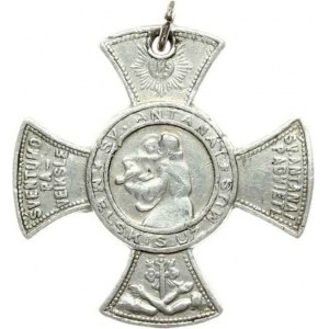 Lituanie Croix catholique de Saint-Antoine 1892