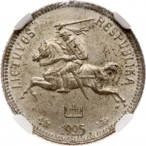 Lituania 1 Litas 1925 NGC MS 64