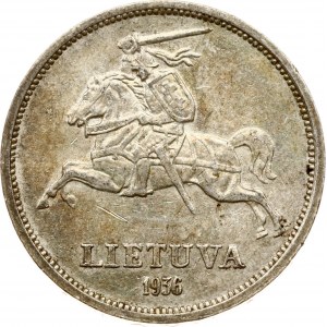 Lituania 5 Litai 1936 Jonas Basanavičius