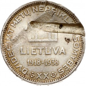 Litauen 10 Litu 1938 Smetona