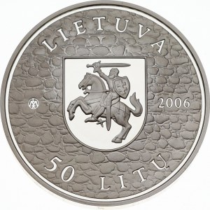 Lituania 50 Litu 2006 Castello di Medininkai