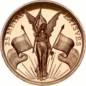 Medaille 2015 Litauens Unabhängigkeit 25 Jahre