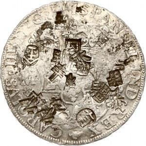 Mexico 8 Reales 1761 MM with countermarks