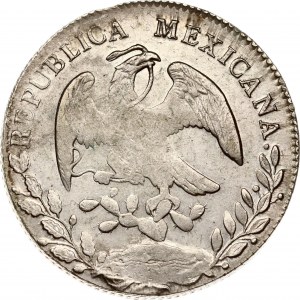 Mexiko 8 Reales 1854 Mo GC