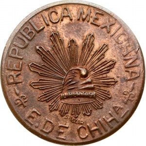 Mexiko Aguascalientes 5 Centavos 1915