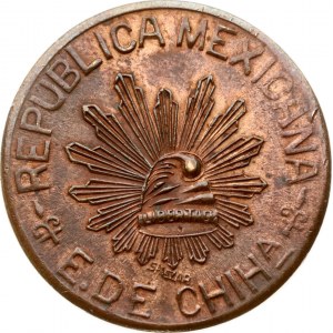 Mexico Aguascalientes 5 Centavos 1915
