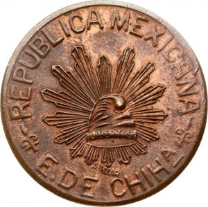 Mexico Aguascalientes 5 Centavos 1915