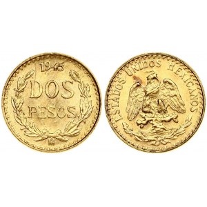 Meksyk 2 peso 1945