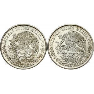 Mexiko 100 Pesos 1977 &amp; 1978 Morelos Lot von 2 Münzen