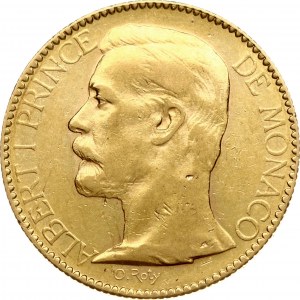 Monako 100 frankov 1896 A