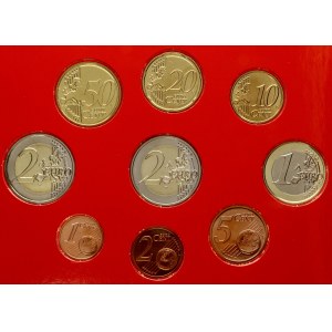 Monako 1 Euro Cent - 2 Euro 2013 Zestaw 9 monet