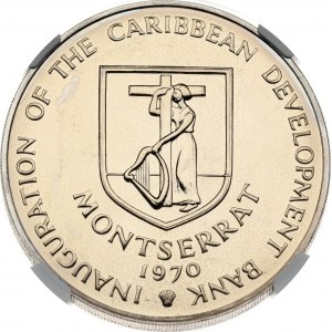 Montserrat 4 dolary 1970 FAO NGC PF 64