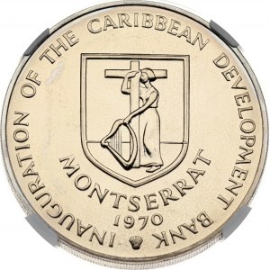 Montserrat 4 Dollars 1970 FAO NGC PF 64