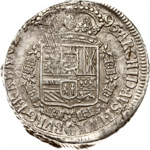 Hiszpańskie Niderlandy Brabancja Patagon 1695 Antwerpia (R1)