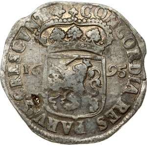 Ducato d'argento Overijssel 1695