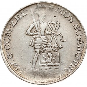 Holandsko Zeeland Strieborný dukát 1761