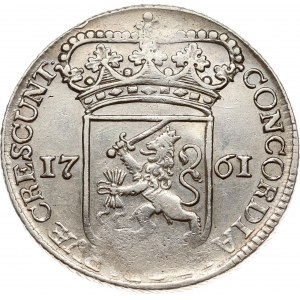 Holandsko Zeeland Strieborný dukát 1761