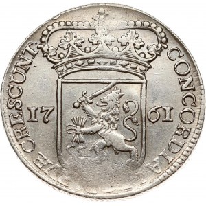 Niderlandzki srebrny dukat Zeeland 1761