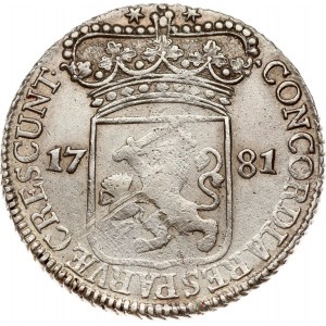 Nizozemí Zeeland Stříbrný dukát 1781