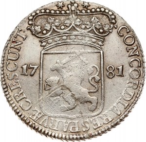 Nizozemí Zeeland Stříbrný dukát 1781