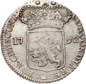 Niederlande Zeeland Silber Dukat 1792