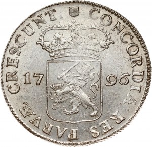 Netherlands Batavian Republic Utrecht Silver Ducat 1796