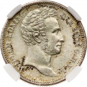 Indes orientales néerlandaises 1/4 Gulden 1834 NGC UNC DÉTAILS