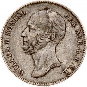 Netherlands 1/2 Gulden 1848