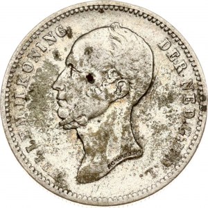 Netherlands 25 Cents 1849