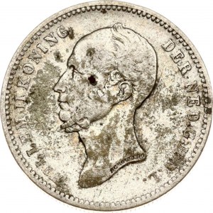 Nizozemsko 25 centů 1849