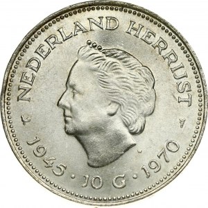 Nizozemsko 10 Gulden 1970 Osvobození