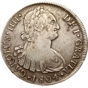 Pérou 8 Reales 1804 LIMAE JP