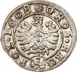 Polen Grosz 1608 Krakau (R)
